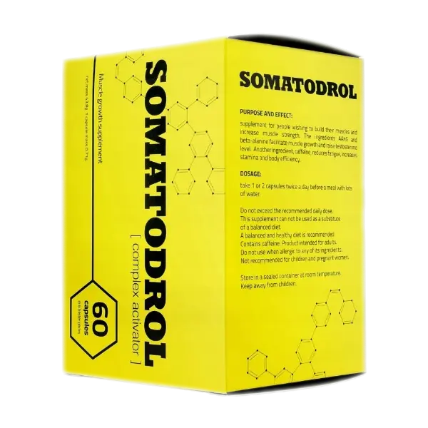 SOMATODROL Kapseln für den Muskelaufbau
